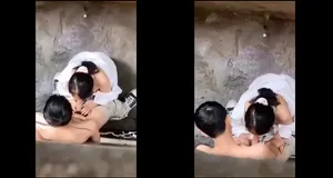 Quay lén em em học sinh bj cho bạn gái trong hẻm